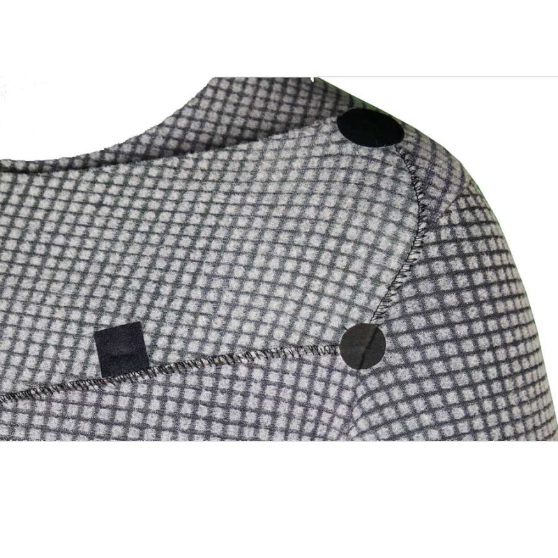 Combinaison GYROLL SHIELD 4/3 ZIPPERLESS Black / Grey