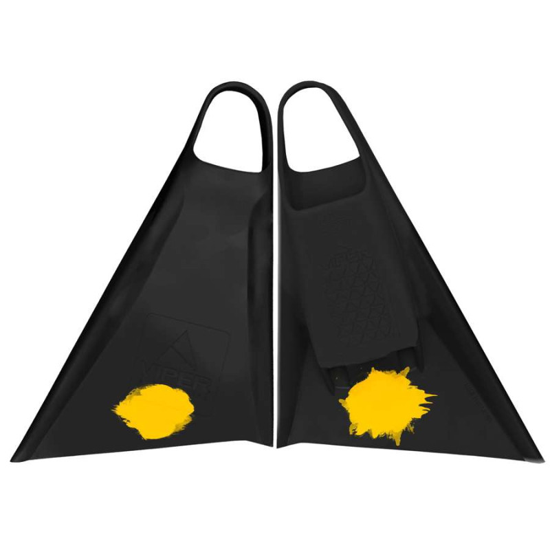 Palmes Viper Delta Icon Noir point jaune