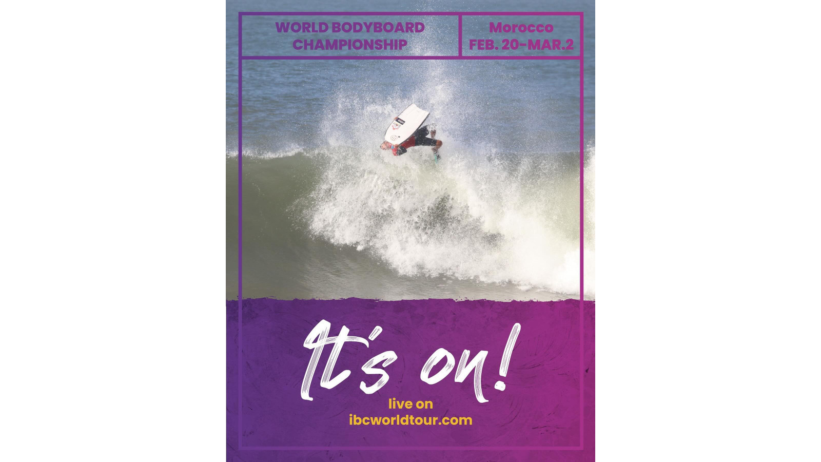 FINAL DAY 2024 TAGHAZOUT BAY WORLD BODYBOARD CHAMPIONSHIP MOROCCO